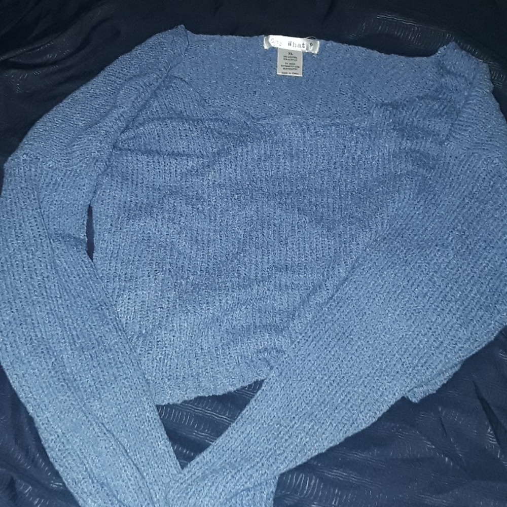 Soft Oversize Crop Sweater Size XL